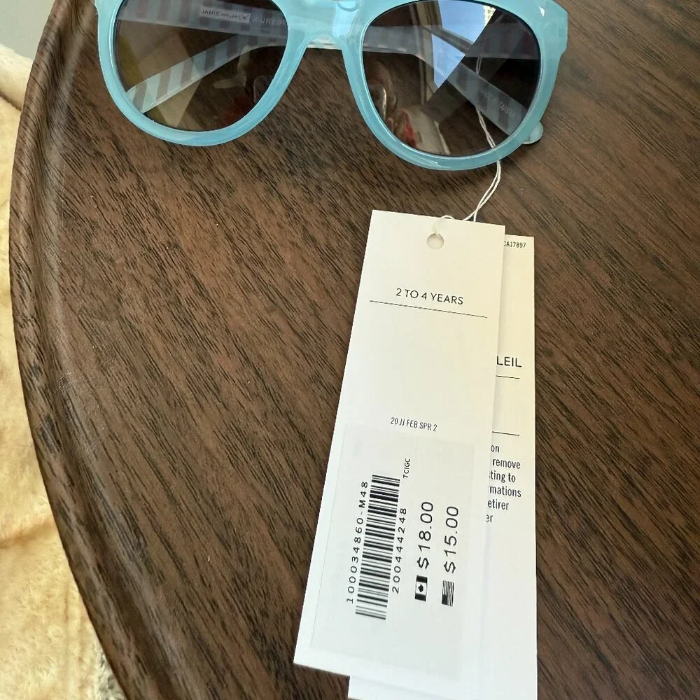 Blue Cat Eye Sunglasses Janie and Jack